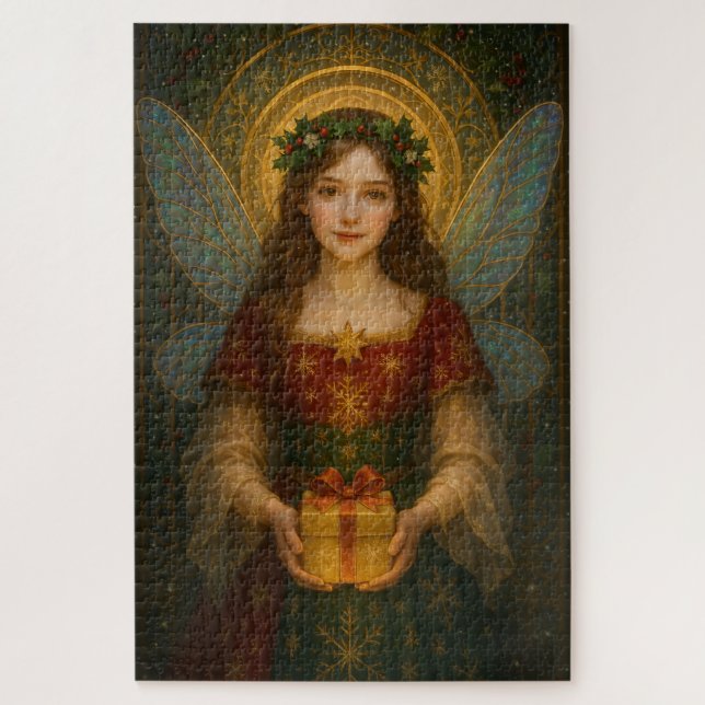 Quebra-cabeça ES001_Enchanting Fairy - Christmas Edition #1 (Vertical)
