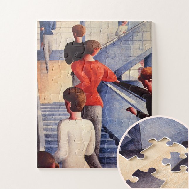 Quebra-cabeça Escada Bauhaus por Oskar Schlemmer (Criador carregado)