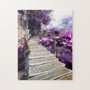 Quebra-cabeça escada de wisteria