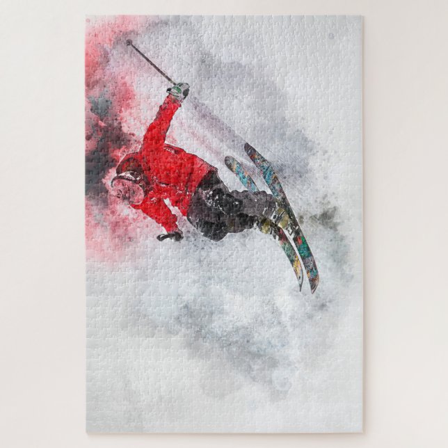 Quebra-cabeça Escando fora do Ledge (Vertical)