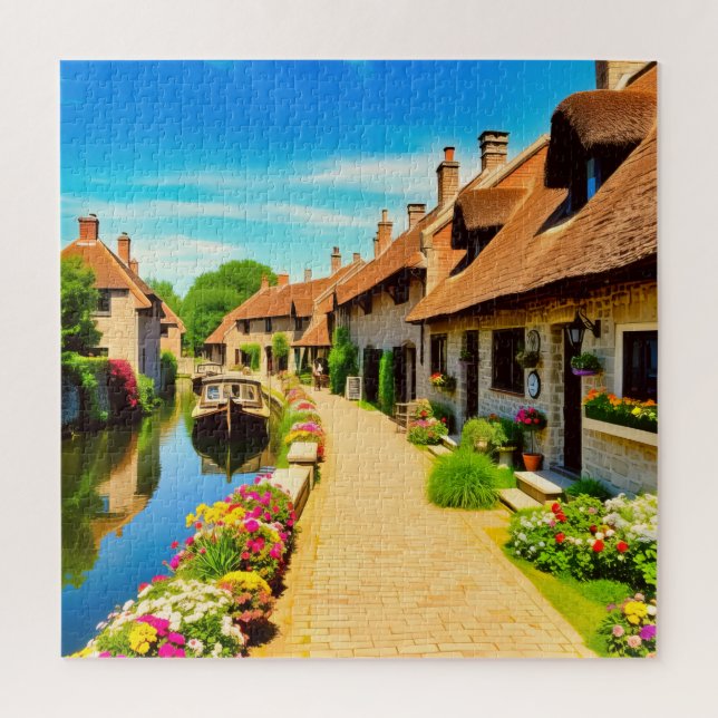 Quebra-cabeça Escape da Vila Serene (Vertical)