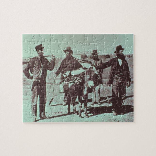 Quebra-cabeça Escavadores de ouro norte-americanos, c.1849 (foto (Horizontal)