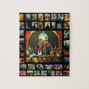 QUEBRA-CABEÇA ESCENARIO FLAMENCO