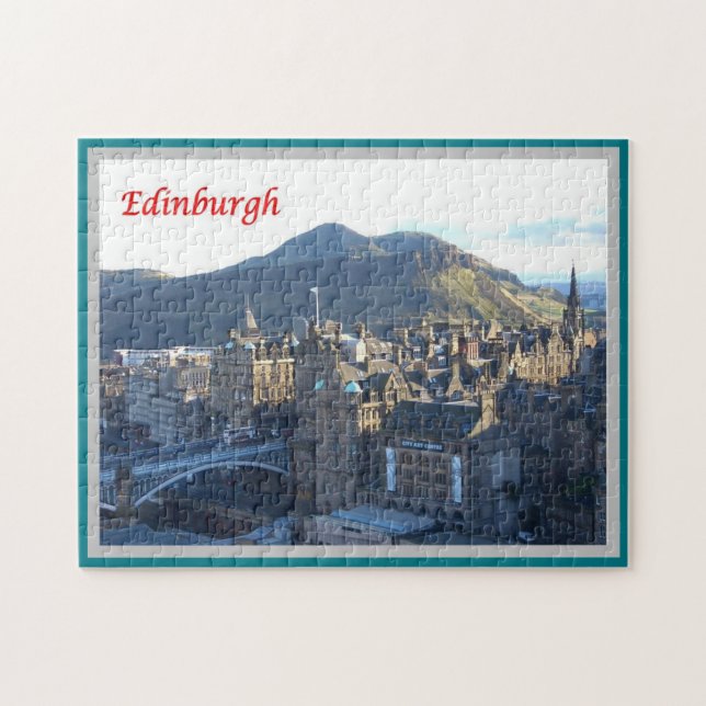 Quebra-cabeça Escócia - Edimburgo - (Horizontal)