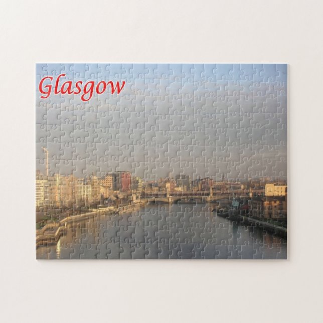 Quebra-cabeça Escócia - Glasgow - (Horizontal)