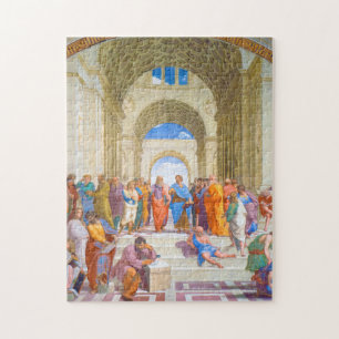 Quebra-cabeça Escola de Atenas, Raphael, 1509-1510