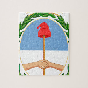 Quebra-cabeça Escudo de Argentina - brasão de Argentina