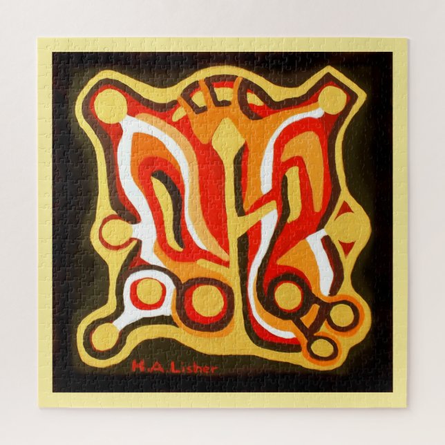 Quebra-cabeça Escudo místico (Vertical)