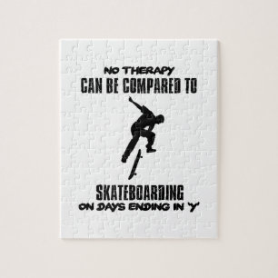 Quebra-cabeça esfrie e tendendo o DESIGN skateboarding