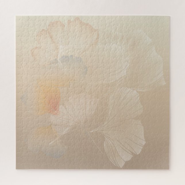 Quebra-cabeça Esmagamento de Arte Gráfica Abstrato do Ginkgo Bil (Vertical)