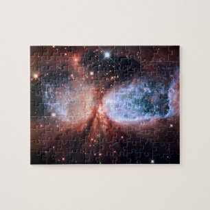 Quebra-cabeça Espaço da estrela da nebulosa de Sharpless 2-106