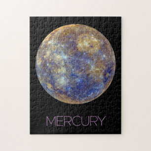 Quebra-cabeça Espaço Exterior, Galáxia, Sistema Solar, Mercúrio 