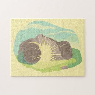 Quebra-cabeça Espalhamento leve Escuridão I Tombo vazio I 252pc