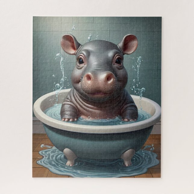 Quebra-cabeça Espalhar, Tempo para Botas Animais de Pet e Engraç (Vertical)