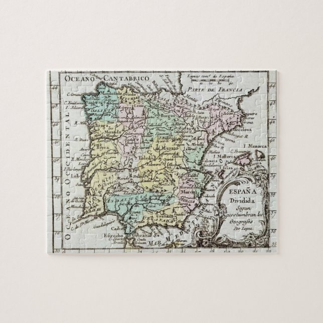 Quebra-cabeça Espana 1757 (Horizontal)