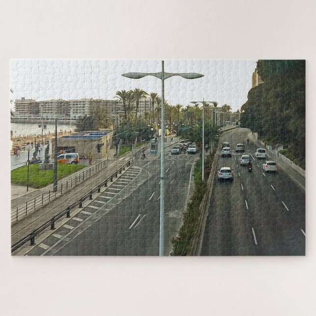 Quebra-cabeça Espanha. Alicante. 5. (Horizontal)