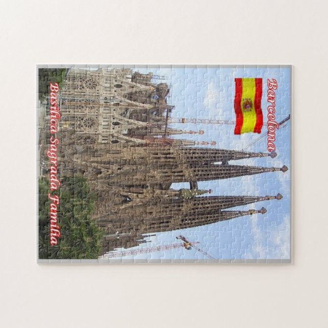 Jogo Quebra Cabeça Puzzle 500pçs Sagrada Família Barcelona