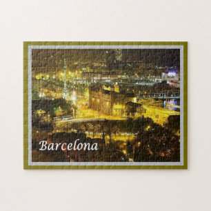 Quebra-cabeça Espanha - Barcelona by Night -