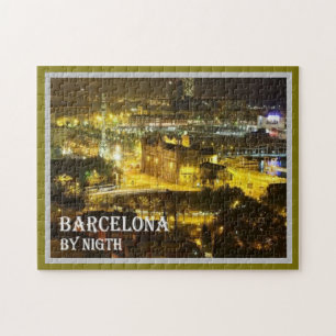 Quebra-cabeça Espanha - Barcelona by Night -