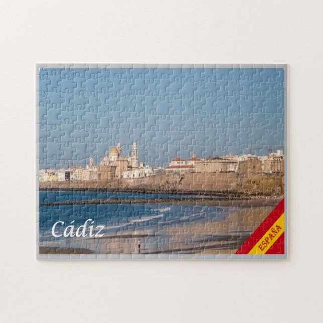 Quebra-cabeça Espanha - Cádis - (Horizontal)