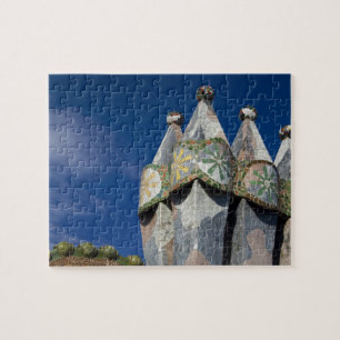 Quebra-cabeça Espanha, Catalunha, Barcelona. Casa Batlló (1906).