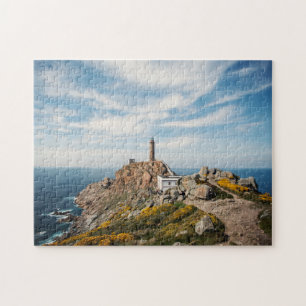 Quebra-cabeça Espanha do farol & do museu Cabo Vilan Galiza