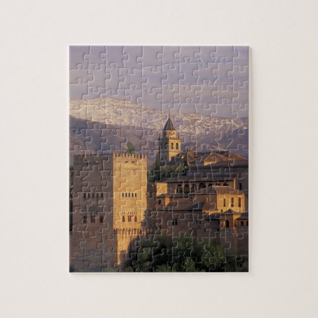 Quebra-cabeça Espanha, Granada, Andaluzia O Alhambra, 2 (Vertical)