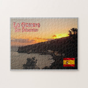 Quebra-cabeça Espanha - Ilhas Canárias - La Gomera