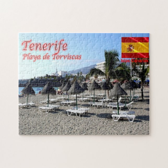 Quebra-cabeça Espanha - Ilhas Canárias - Tenerife - (Horizontal)