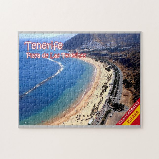 Quebra-cabeça Espanha - Ilhas Canárias - Tenerife - (Horizontal)