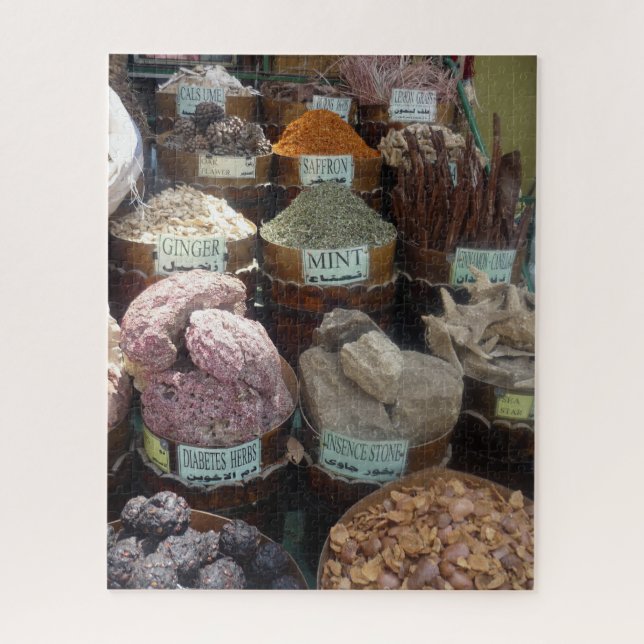 Quebra-cabeça especiaria egípcia (Vertical)