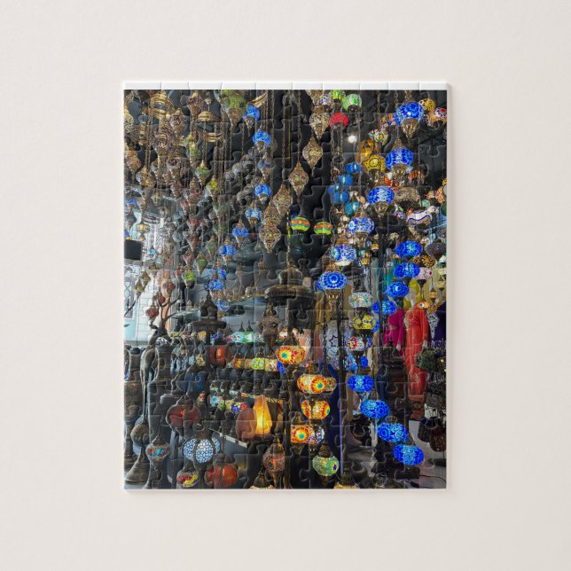 Quebra-cabeça Espectáculo de luz de puzzle  (Vertical)