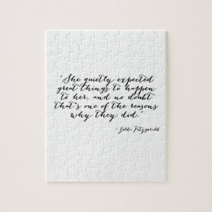 Quebra-cabeça Esperou quietamente grandes coisas