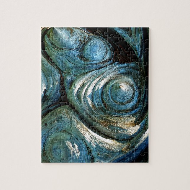 Quebra-cabeça Espirais de madeira (Vertical)