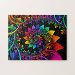 Quebra-cabeça Espiral do Fractal - limite