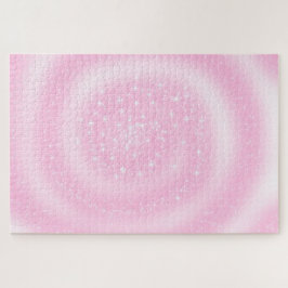 Quebra-cabeça Espiral Espiral Cinza, Rosa, Bonita E Espiral