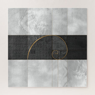 Quebra-cabeça Espiral ouro - Geometria Sagrada