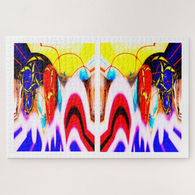 Quebra-cabeça Espírito da arte do futebol (Horizontal)