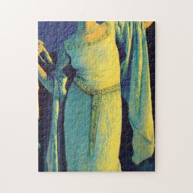 Quebra-cabeça Espírito Da Noite - Maxfield Parrish (Vertical)