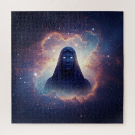 Quebra-cabeça Espírito de outro mundo com olhos brilhantes no Un