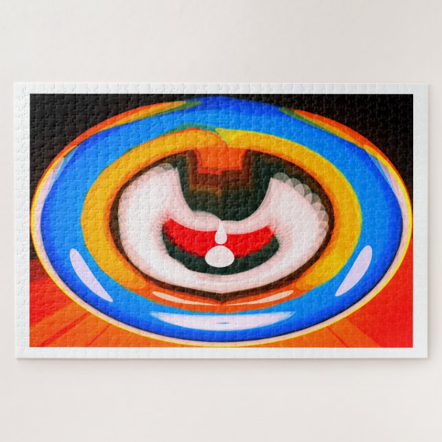 Quebra-cabeça Espírito de uma arte de anjo (Horizontal)