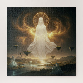 Quebra-cabeça Espírito Místico Hovering em Universo Desconhecido