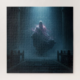 Quebra-cabeça Espírito Robusto Surreal no Antigo Templo Místico