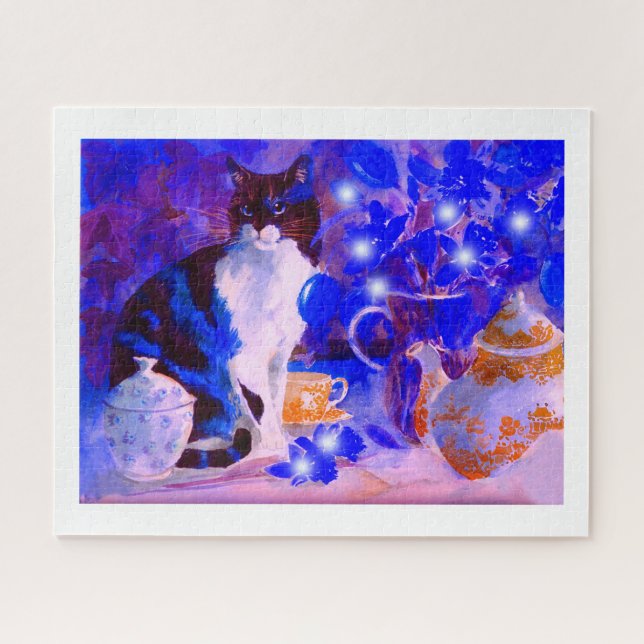 Quebra-cabeça Espíritos de gato na arte (Horizontal)