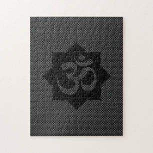Quebra-cabeça Espiritualidade de Lotus do símbolo de OM no