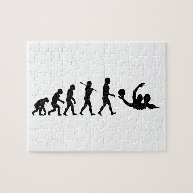 Quebra-cabeça Esporte da bola da água do pólo aquático (Horizontal)