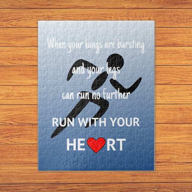 Quebra-cabeça Esportes azuis com citação de atletas (Criador carregado)