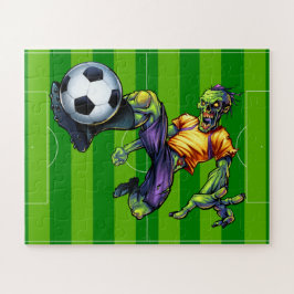 Quebra-cabeça Esportes Jogador de Futebol Americano Zumbi do Hal