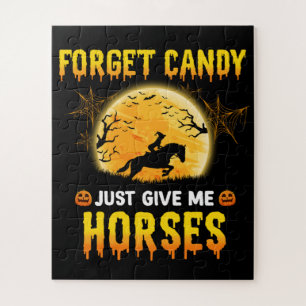 Quebra-cabeça Esquece, Candy, Dá-Me Ideias De Cavalos, Cavaleiro