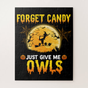 Quebra-cabeça Esquece O Candy Só Me Dá O Presente De Halloween D